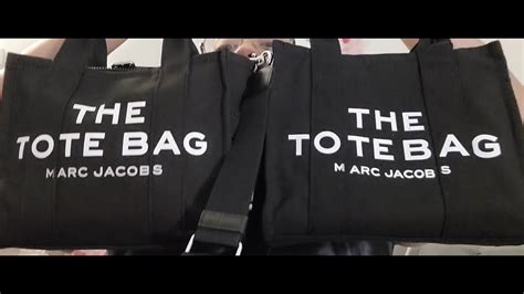 Real vs Fake Marc Jacobs Tote Bag 